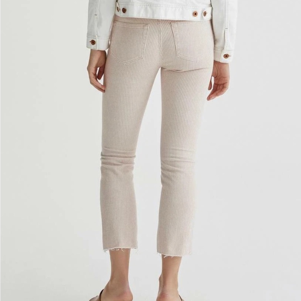 Adriano Goldschmied The Jodi Crop High Rise Flare Crop Jeans size 26